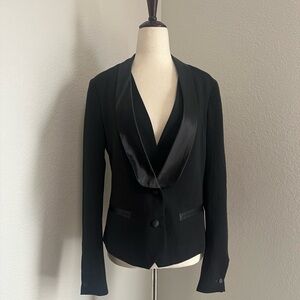 Tory Burch black tuxedo blazer with built in vest